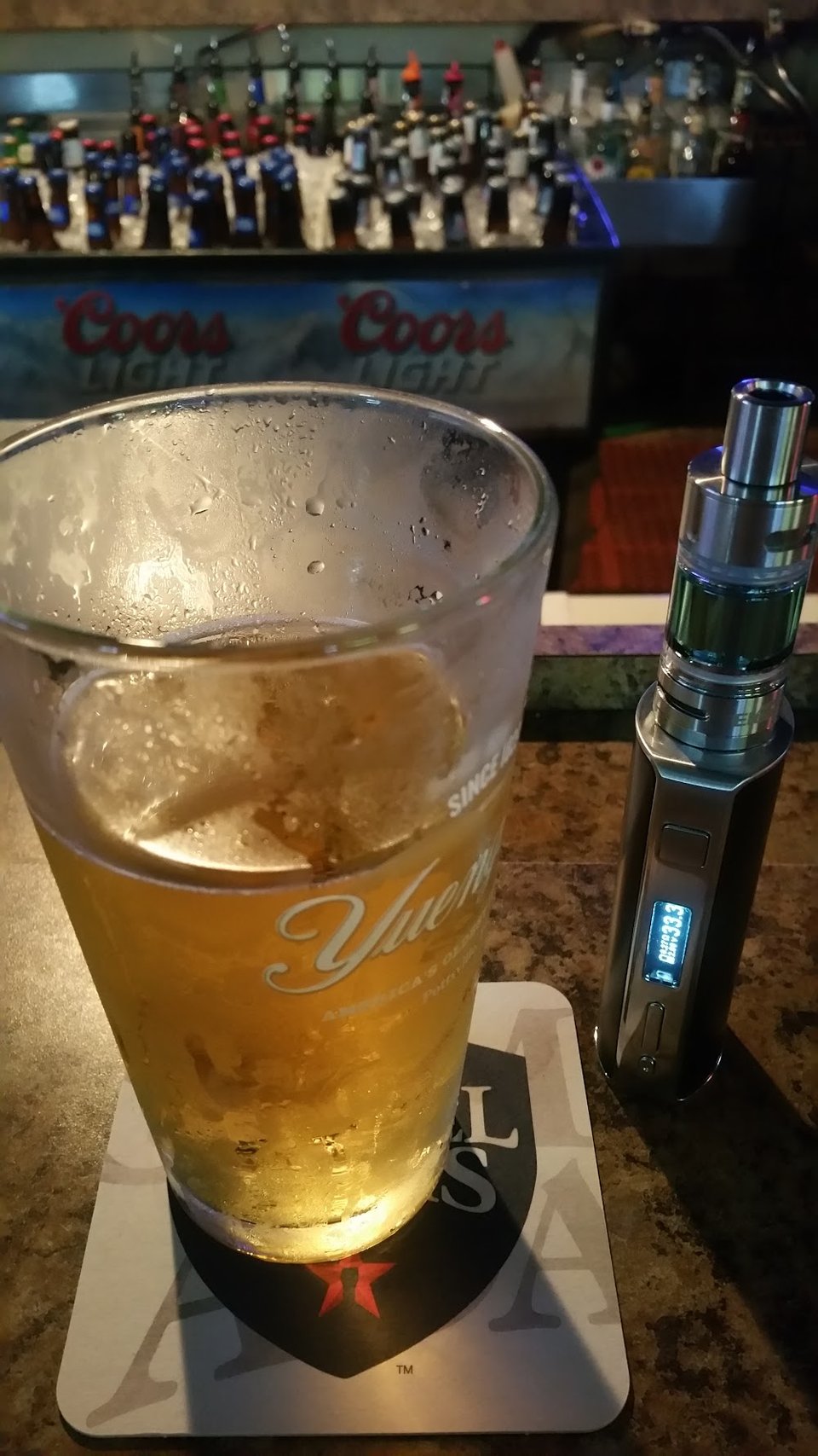 Cold Beer and Hot Food